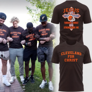 Cleveland Browns For Christ 2026 Limited Edition T-Shirt Gift For Browns Fans
