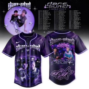 Dan & Phil Hard Launch Tour Collector Fan Jersey