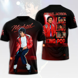 Michael Jackson 3D Apparel Gift For Pop Culture Collectors Fan Edition