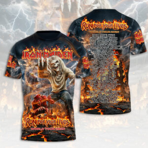 Iron Maiden World Tour 2026 3D Apparel Gift For Tour Memorabilia Collectors