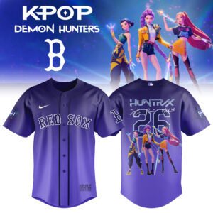 Boston Red Sox X Kpop Demon Hunters 2026 Collector Baseball Jersey Gift For Anime Fans