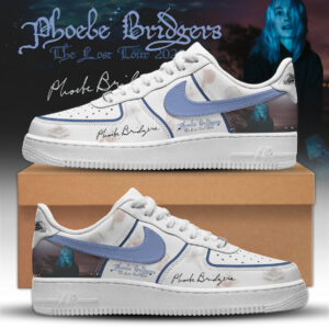 Phoebe Bridgers Lost Tour Custom AF1 Sneakers Gift for Music Lovers