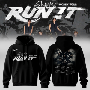 Stray Kids Run It World Tour 2026 Collector Hoodie Gift For Kpop Fans