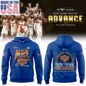 New York Knicks 2026 Nba Eastern Conference Champions Blue Hoodie