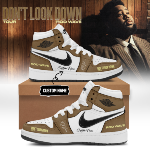 Rod Wave Dont Look Down Tour 2026 Exclusive Signature Shoes Gift For Hip Hop Enthusiasts