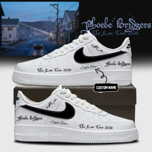 Phoebe Bridgers The Lost Tour Signature Fan Shoes Gift For Music Lovers