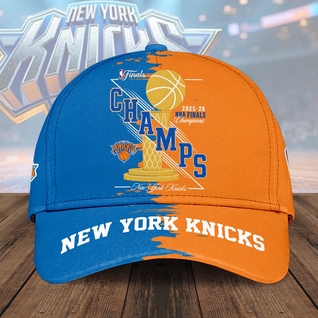 New York Knicks Nba Finals Champions 2026 Classic Cap Gift For Nba Collectors Victory Celebration