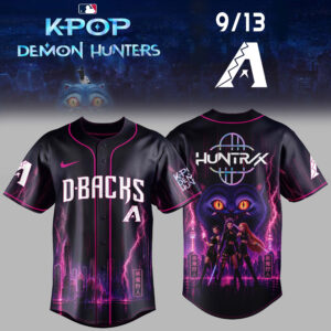 Kpop Demon Hunters Night X Mlb Huntrx 2026 Limited Fan Collection Jersey