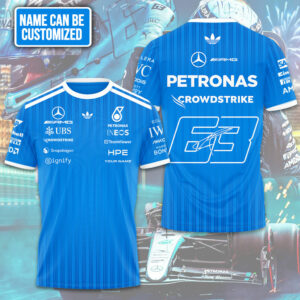 Mercedes Amg Petronas F1 Team 2026 Personalized 3D Apparel Gift For Motorsport Fans Formula One Season