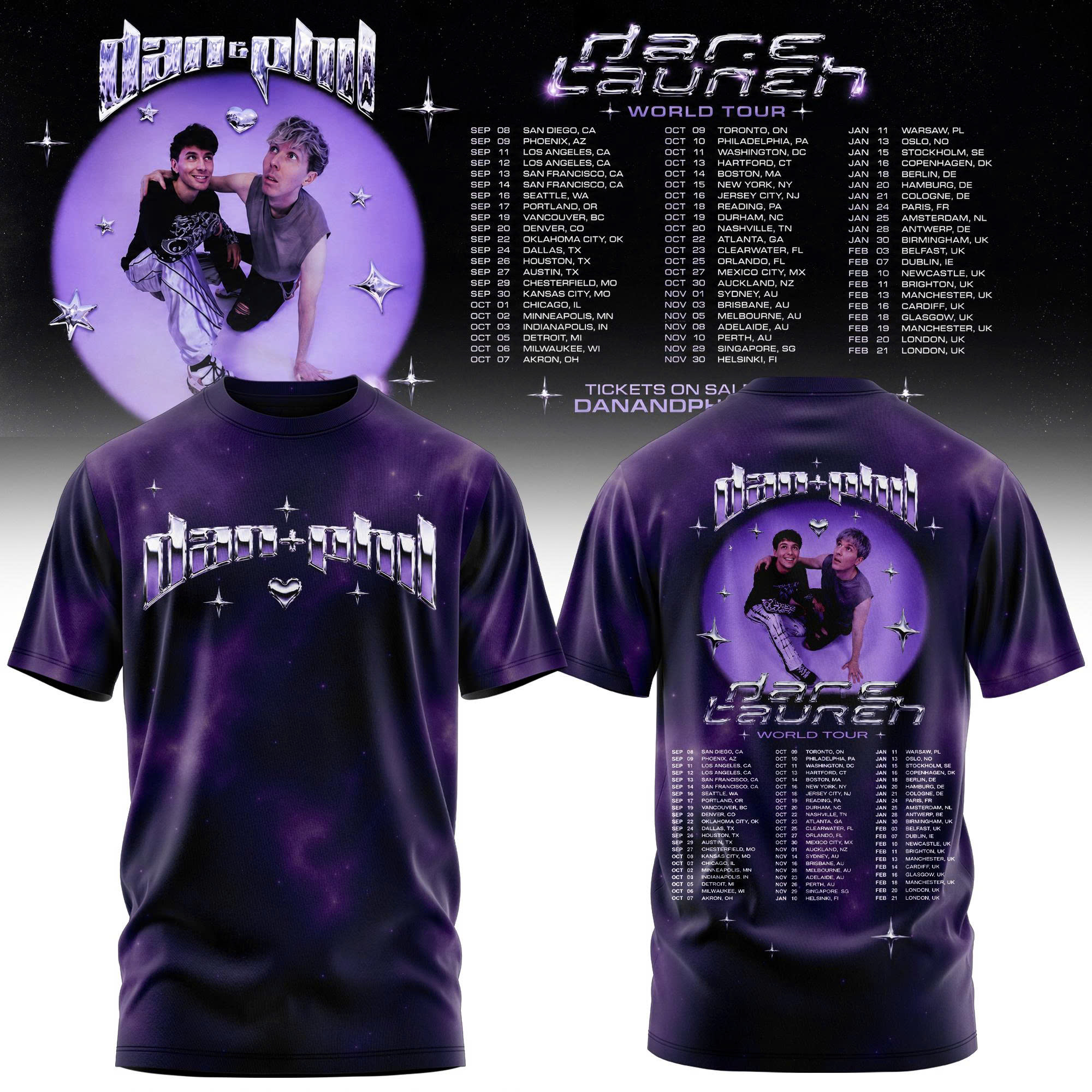 The Hard Launch World Tour Limited Edition T-Shirt
