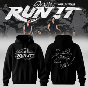 Stray Kids Run It World Tour 2026 Limited Edition Hoodie Gift For Stay Fans