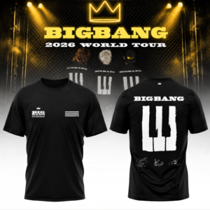 Bigbang 2026 World Tour Graphic T-Shirt Gift For Kpop Fans