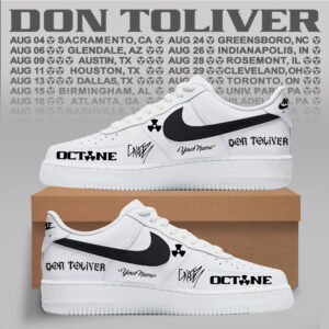 Don Toliver Octane Tour Edition Sneakers Gift For Hip Hop Fans Collector Edition