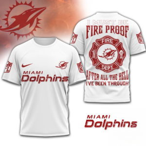 Miami Dolphins Nfl Built By Fire Game Day Limited Edition 3D Shirt Gift For Dolphins Fans