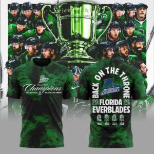 Florida Everblades Kelly Cup Champions 2026 Graphic T-Shirt Gift For Fans