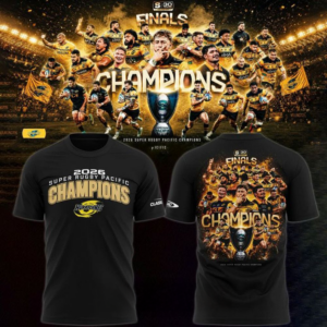 Hurricanes Super Rugby Pacific 2026 Champions Black T-Shirt Gift For Hurricanes Fans