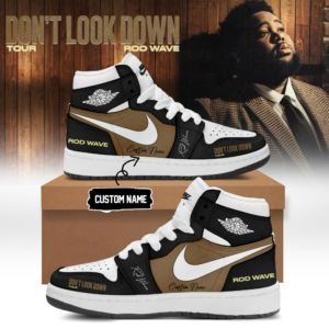 Rod Wave Dont Look Down Tour 2026 Limited Collector Shoes Gift For Tour Merchandise Fans