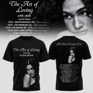 Olivia Dean The Art Of Loving Premium Fan T-Shirt Collection
