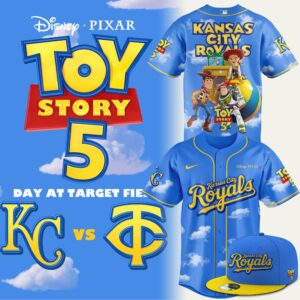 Kansas City Royals Toy Story 5 Theme Nights Jersey Gift For Baseball Fans 2026