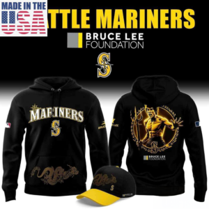 Seattle Mariners Bruce Lee Night 2026 Fan Hoodie
