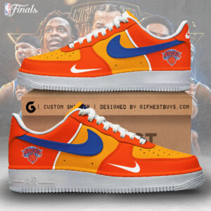 New York Knicks AF1 Sneaker Gift for Knicks Fans Everyday Wear