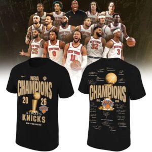 Nike Knicks Fan Collection 2026 T-Shirt Gift For Basketball Enthusiasts