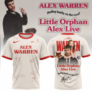Alex Warren Little Orphan Live T-Shirt Gift For Fans Live Tour Merchandise