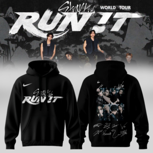 Stray Kids Run It World Tour 2026 Limited Fan Hoodie Gift For Kpop Lovers