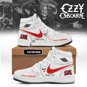 Ozzy Osbourne Prince Of Darkness Forever Premium Sneakers Gift For Rock Music Lovers