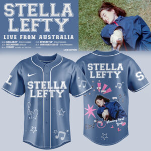 Stella Lefty Live From Australia Tour 2026 Limited Baseball Jersey