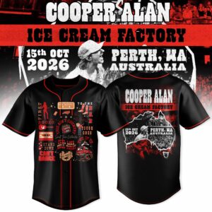 Cooper Alan Ice Cream Factory Collector Jersey