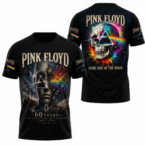 Pink Floyd 3D T-Shirt Gift For Classic Rock Fans Music Festival Season