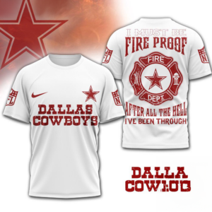 Dallas Cowboys Nfl Built By Fire Game Day Limited Edition 3D Shirt Gift For Cowboys Fans