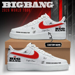 Bigbang 2026 World Tour Fan Collection Sneakers Gift For Dedicated Supporters
