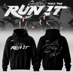Stray Kids Run It World Tour 2026 Exclusive Hoodie Gift For Kpop Supporters