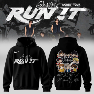 Stray Kids Run It World Tour 2026 Collector Edition Hoodie Gift For Concert Fans