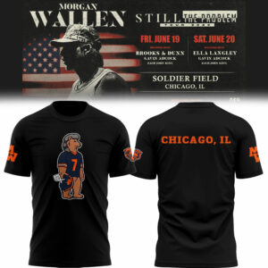 Chicago Bears X Morgan Wallen Special Event T-Shirt Gift For Fans 2026
