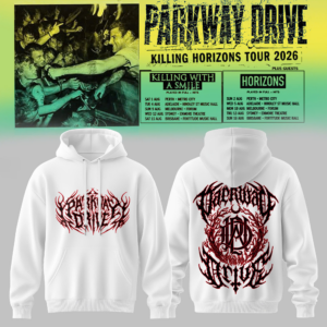 Parkway Drive Red Tour Hoodie Gift For Heavy Metal Fans Limited Edition
