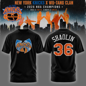 New York Knicks X Wu York Knicks Collector T-Shirt Gift For Basketball Lovers