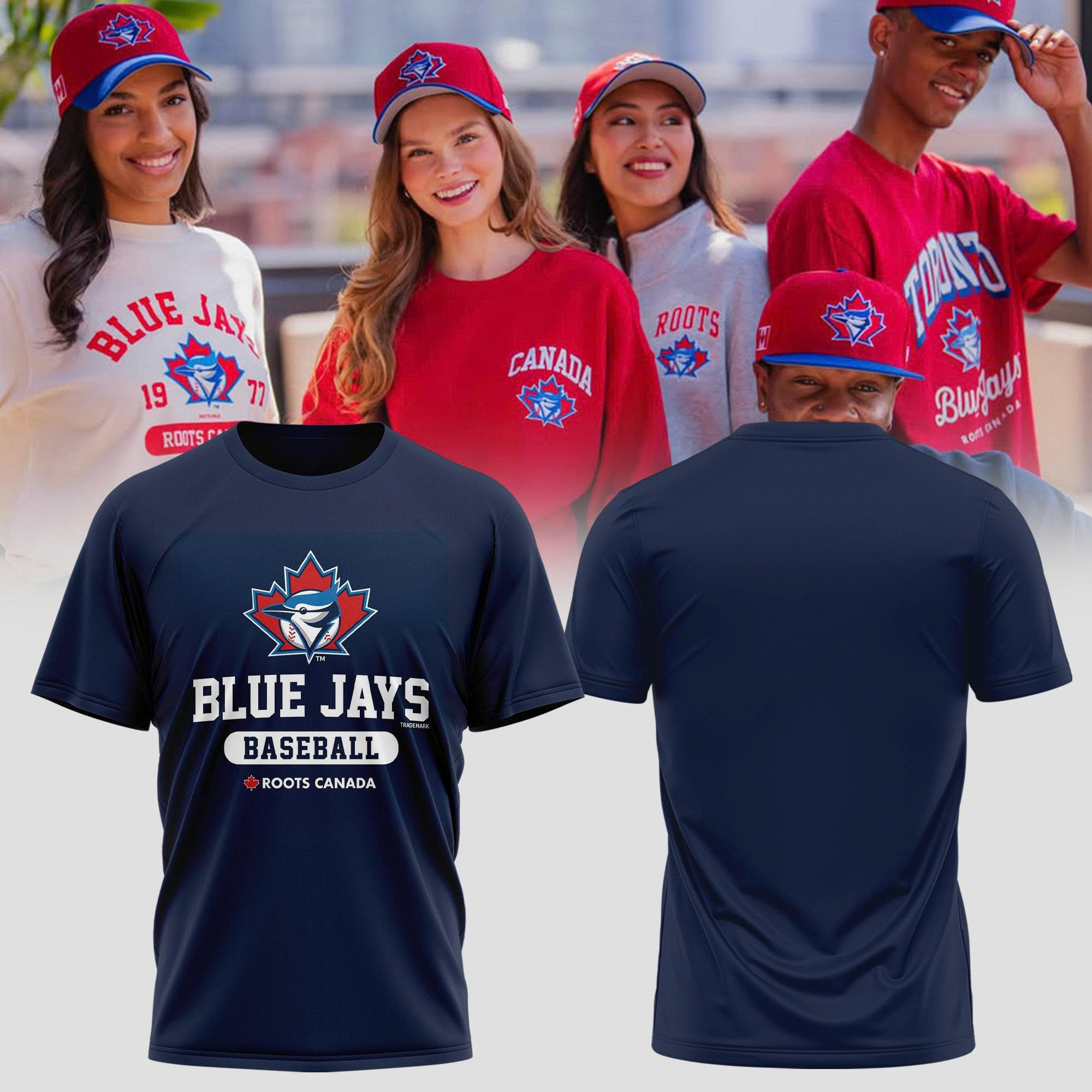 Toronto Blue Jays Canadian Pride Fan T-Shirt Collection