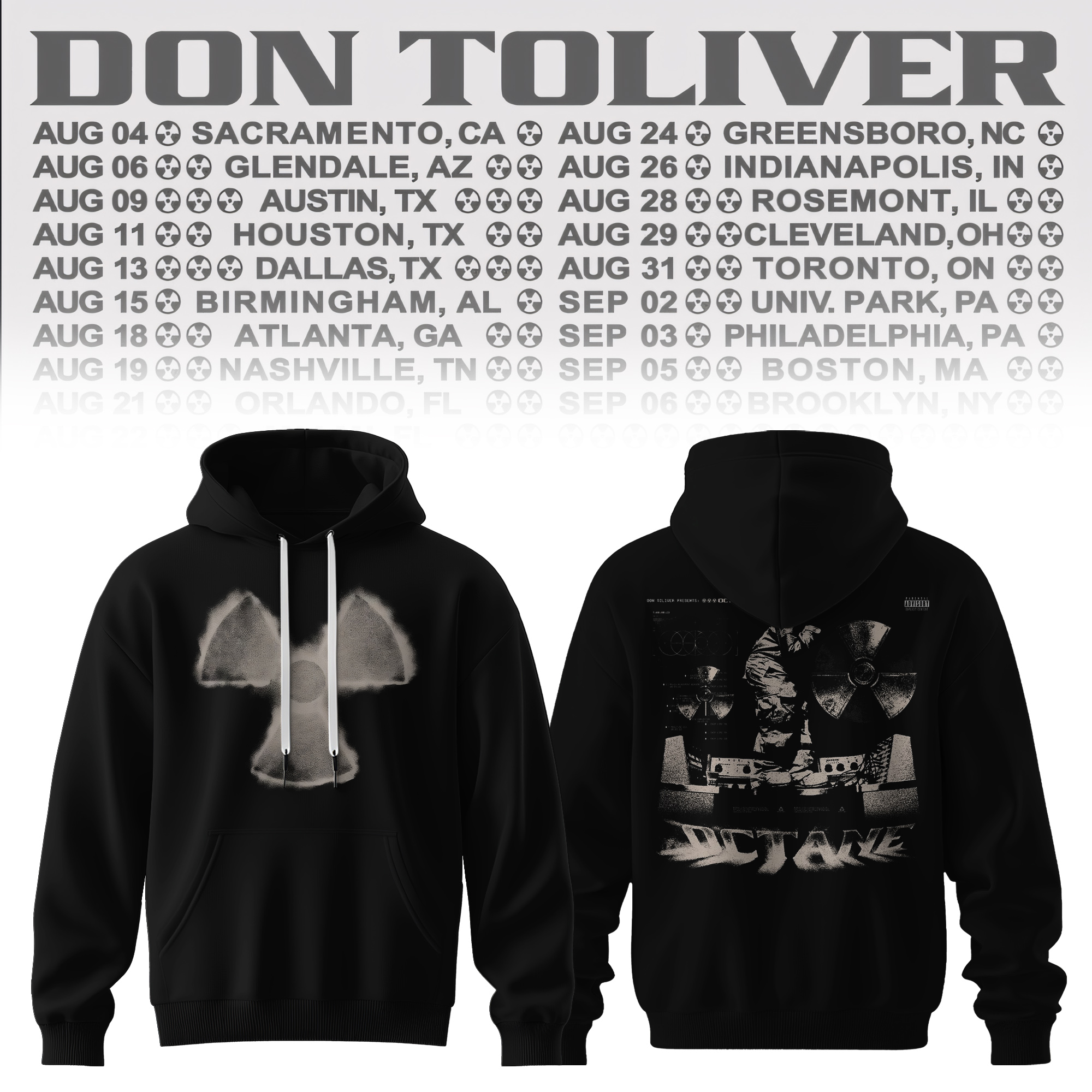 Don Toliver Octane Fallout Hoodie Gift For Music Lovers Collector Edition