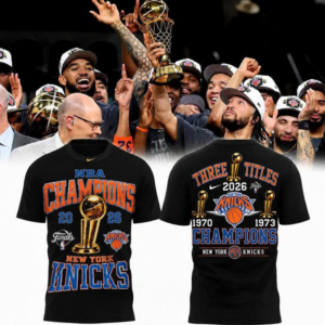 New York Knicks 2026 Nba Finals Champions Locker Room Black T-Shirt Gift For Knicks Supporters