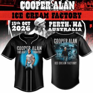 Cooper Alan Ice Cream Factory Limited Baseball Jersey