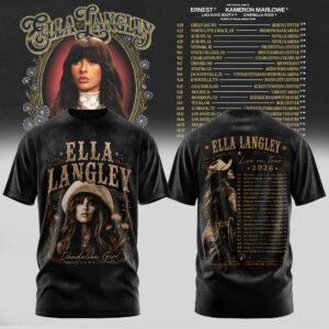 Ella Langley Dandelion Tour 2026 Graphic T-Shirt Gift For Country Music Fans