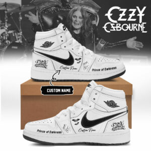 Ozzy Osbourne Prince Of Darkness Forever Official Merchandise Shoes Gift For Band Collectors
