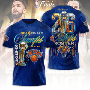 New York Knicks Nba Finals Champions 2026 3D Apparel Gift For Nba Championship Fans Collector Edition