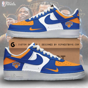 New York Knicks AF1 Sneaker Gift for Basketball Supporters Streetwear Style