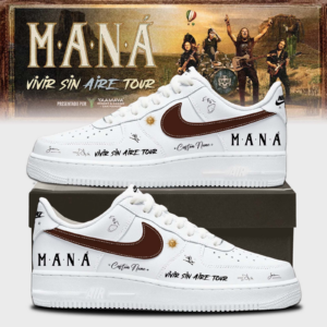 Manna Vivir Sin Aire Tour Premium Shoes Gift For Tour Collectors