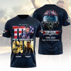 Top Gun Limited Edition 3D Apparel Gift For Collectors