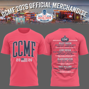 Ccmf Coastal Music T-Shirt Gift For Country Lovers 2026